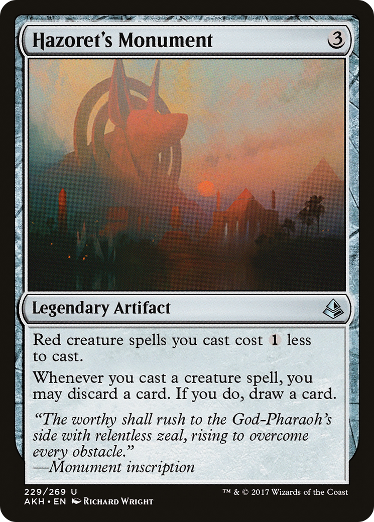 Hazoret's Monument [Amonkhet] | GrognardGamesBatavia