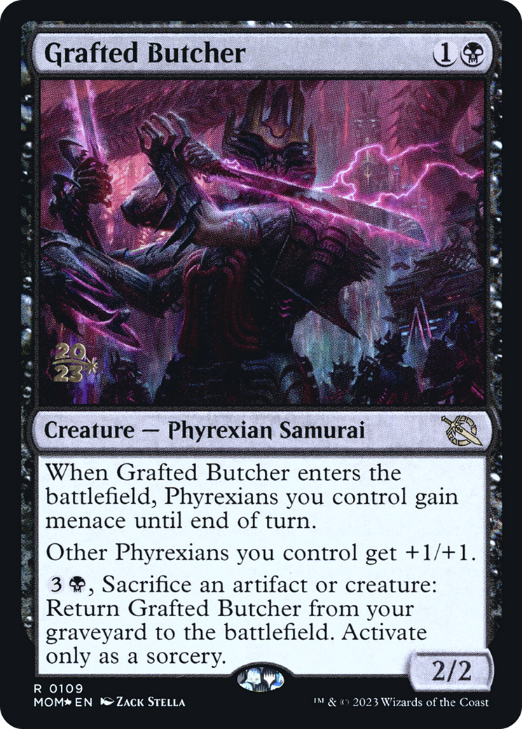 Grafted Butcher [March of the Machine Prerelease Promos] | GrognardGamesBatavia