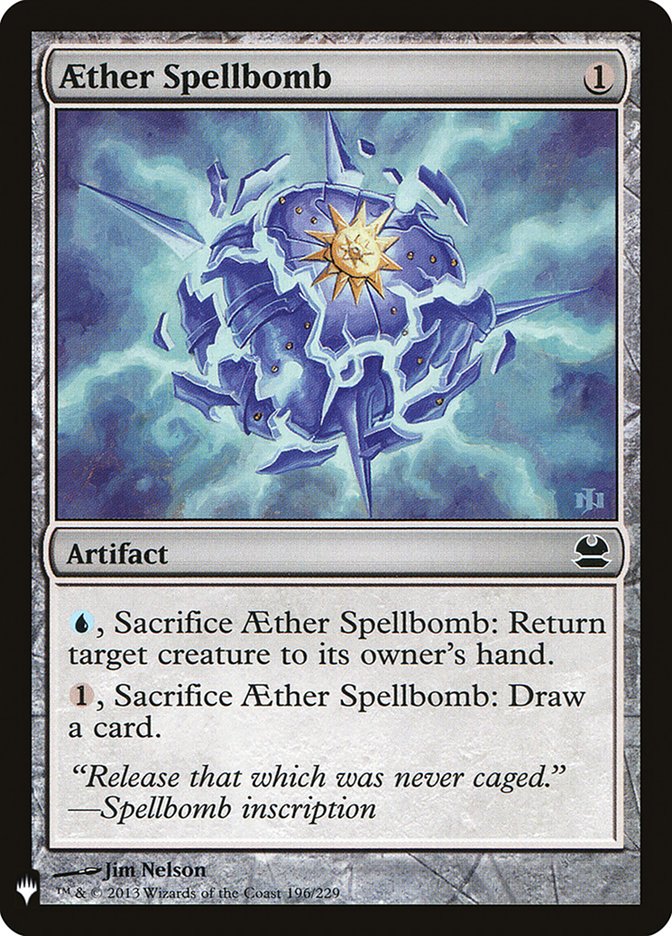 Aether Spellbomb [Mystery Booster] | GrognardGamesBatavia