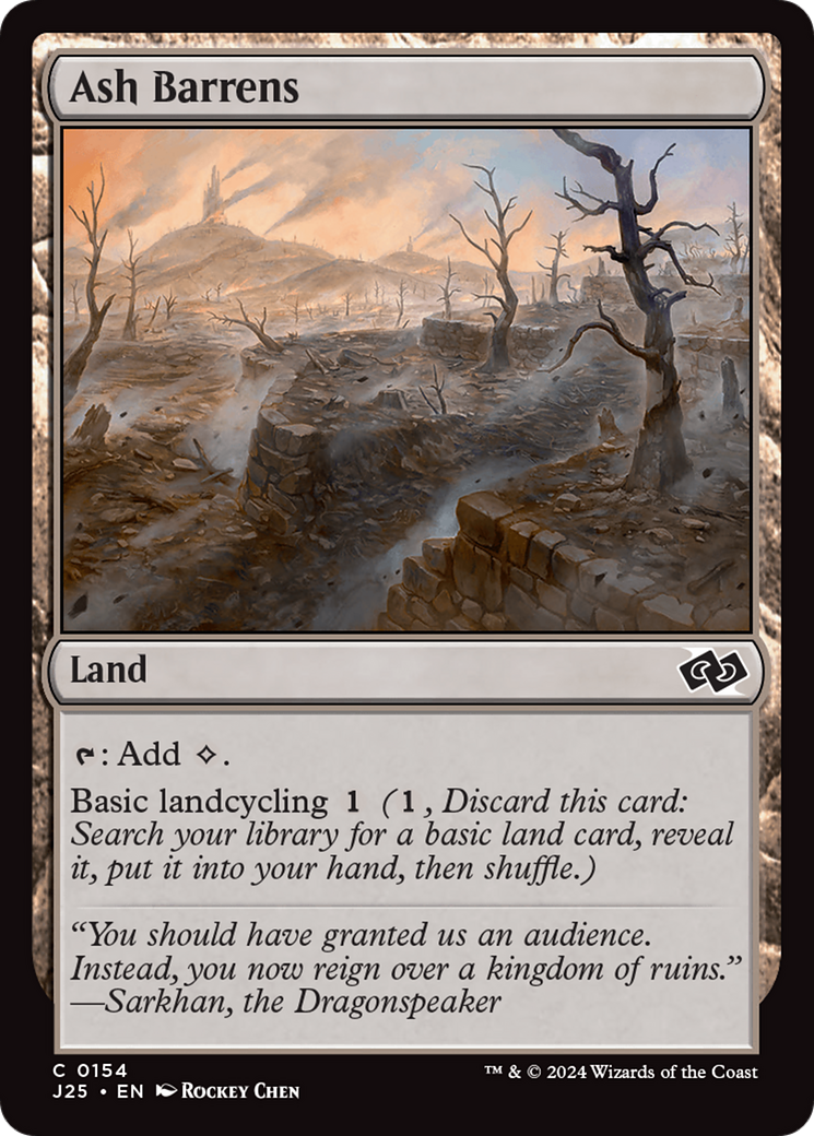 Ash Barrens [Foundations Jumpstart] | GrognardGamesBatavia