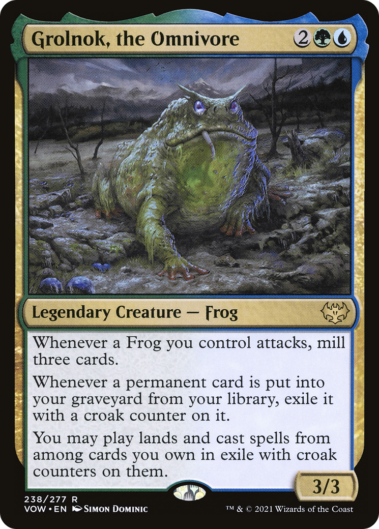 Grolnok, the Omnivore [Innistrad: Crimson Vow] | GrognardGamesBatavia