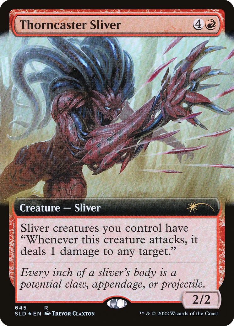 Thorncaster Sliver (Extended Art) [Secret Lair Drop Series] | GrognardGamesBatavia