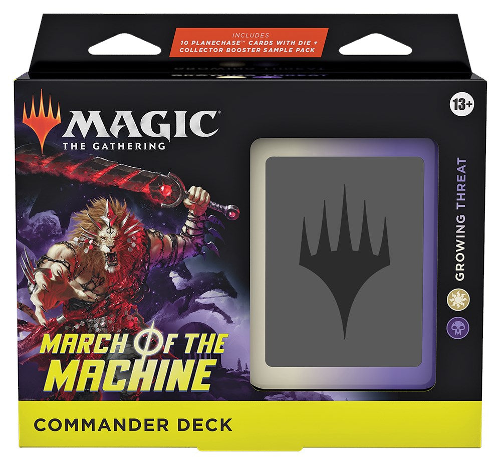 March of the Machine - Commander Deck (Growing Threat) | GrognardGamesBatavia