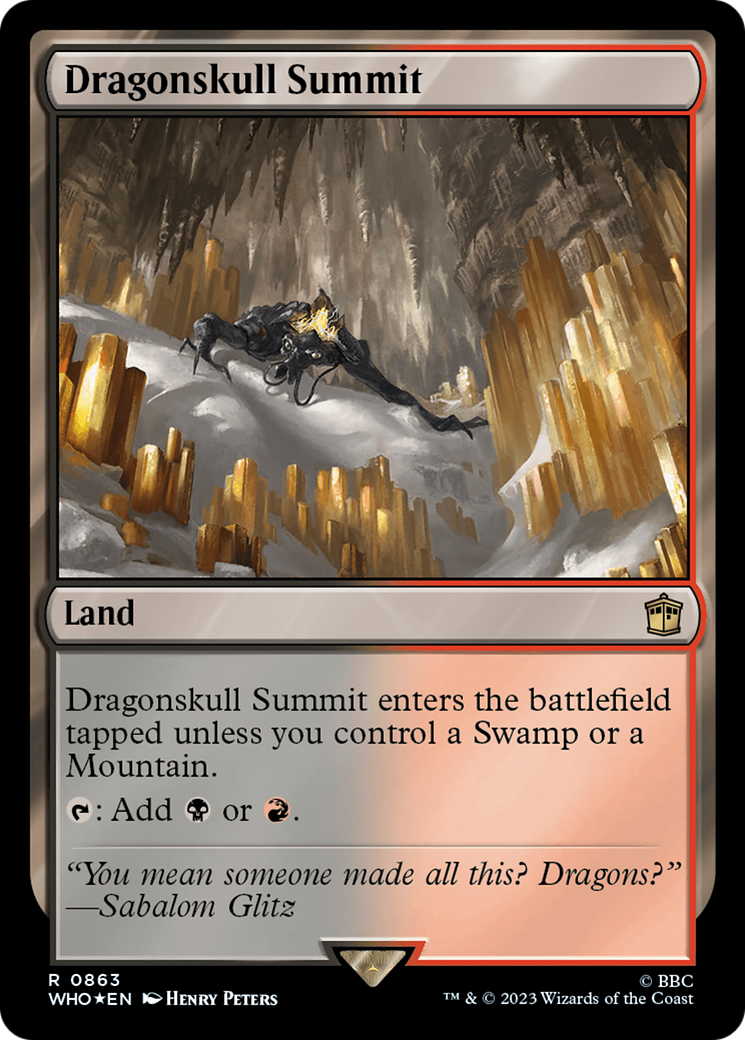 Dragonskull Summit (Surge Foil) [Doctor Who] | GrognardGamesBatavia