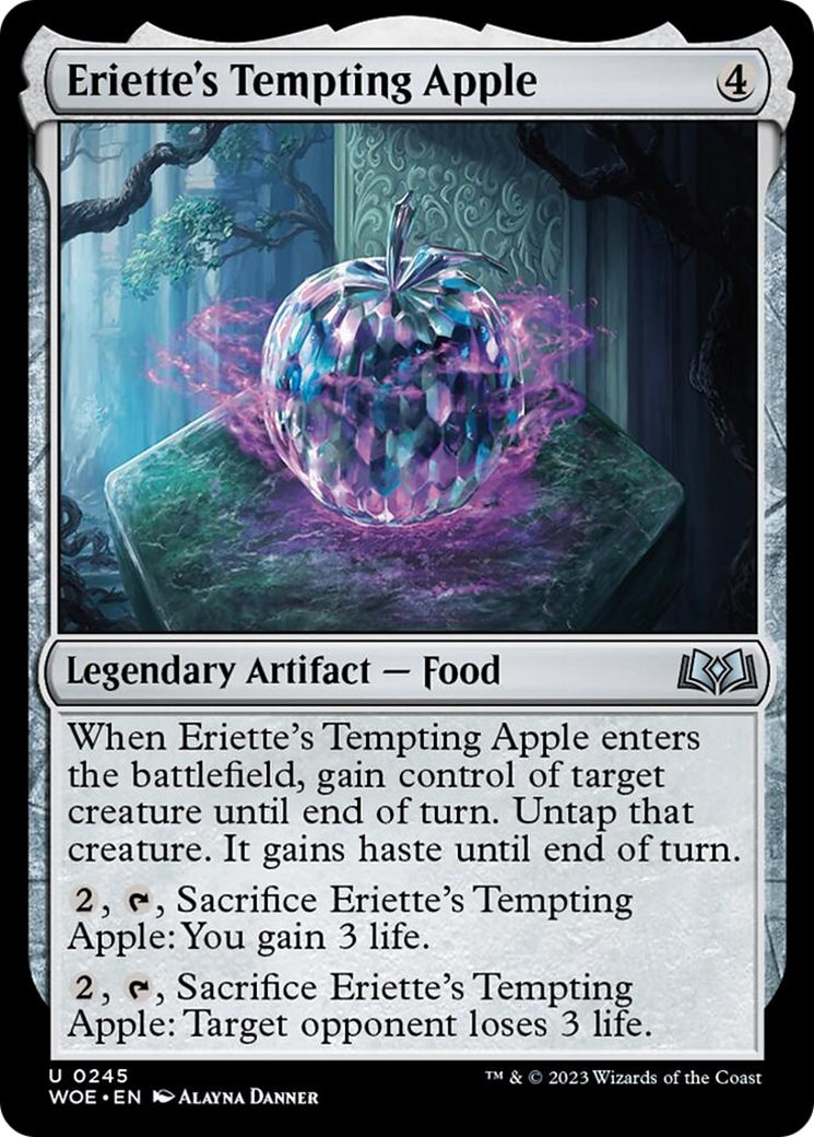 Eriette's Tempting Apple [Wilds of Eldraine] | GrognardGamesBatavia