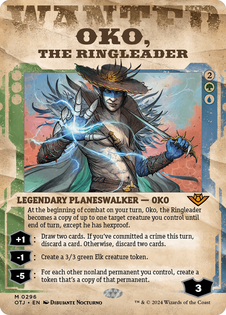 Oko, the Ringleader (Showcase) [Outlaws of Thunder Junction] | GrognardGamesBatavia