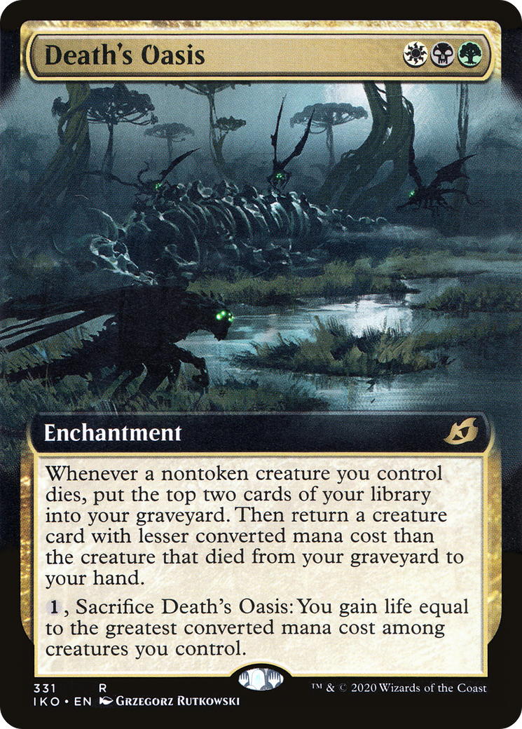 Death's Oasis (Extended Art) [Ikoria: Lair of Behemoths] | GrognardGamesBatavia