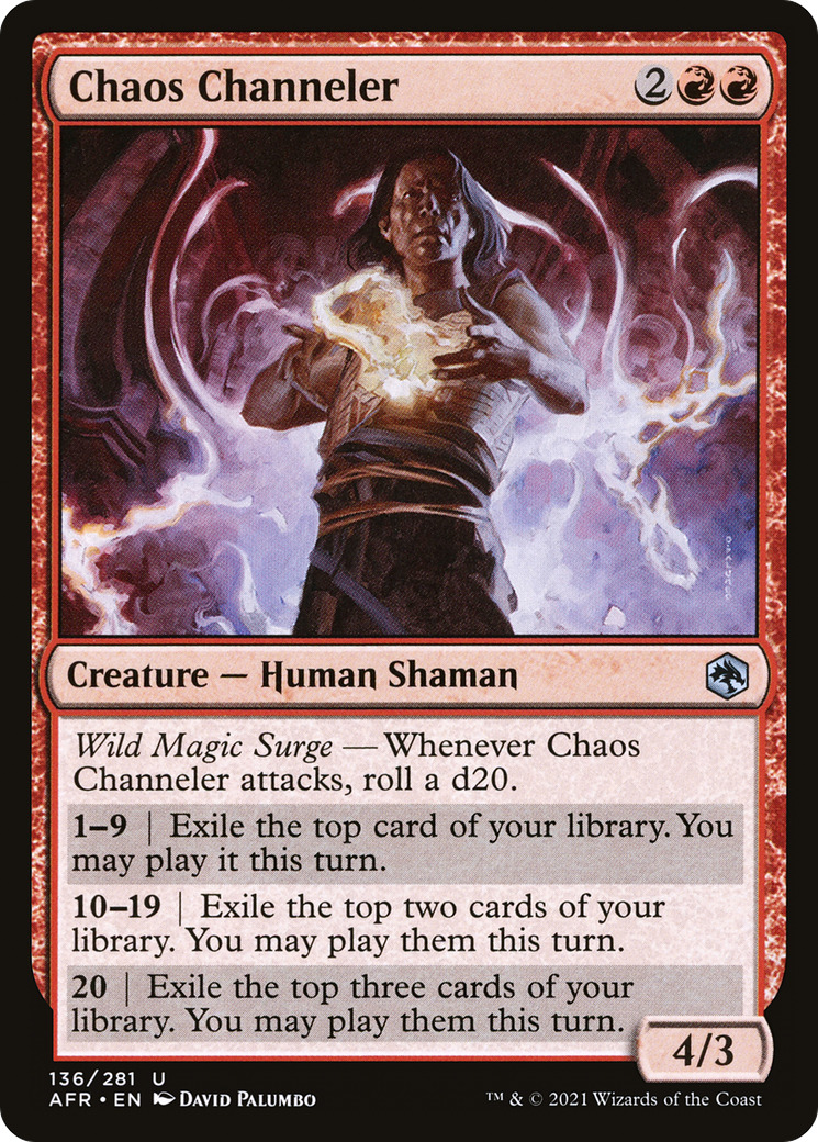 Chaos Channeler [Dungeons & Dragons: Adventures in the Forgotten Realms] | GrognardGamesBatavia