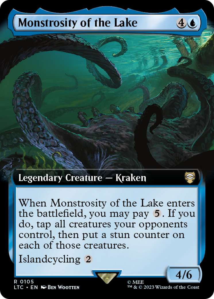 Monstrosity of the Lake (Extended Art) [The Lord of the Rings: Tales of Middle-Earth Commander] | GrognardGamesBatavia