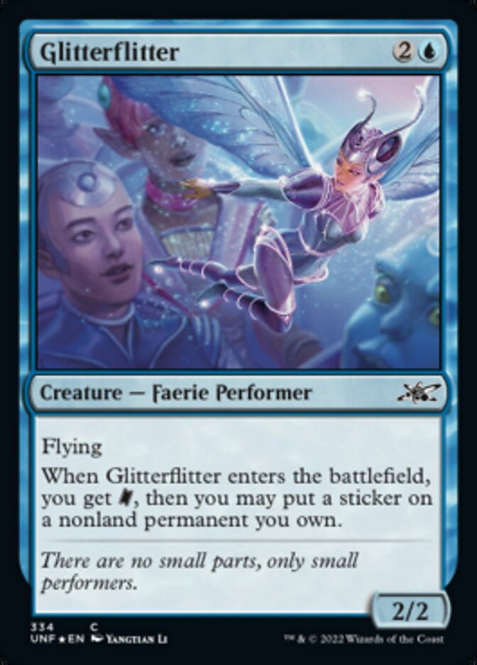 Glitterflitter (Galaxy Foil) [Unfinity] | GrognardGamesBatavia