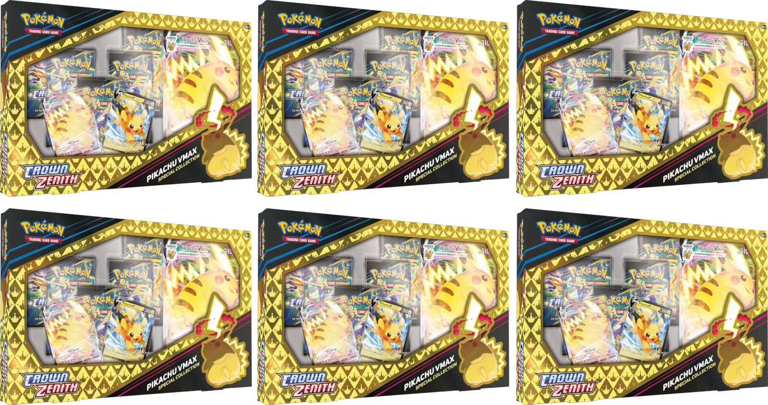 Sword & Shield: Crown Zenith - Special Collection Case (Pikachu VMAX) | GrognardGamesBatavia