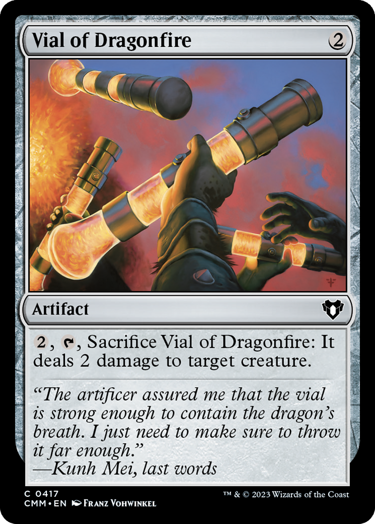 Vial of Dragonfire [Commander Masters] | GrognardGamesBatavia