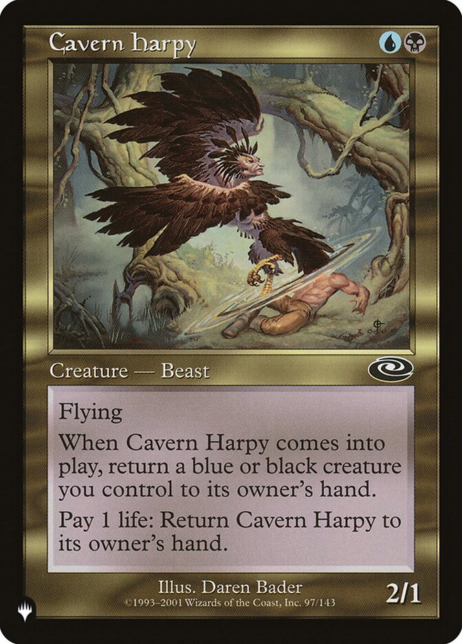 Cavern Harpy [The List] | GrognardGamesBatavia