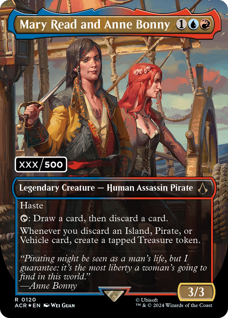 Mary Read and Anne Bonny (English) (Serial Numbered) [Assassin's Creed] | GrognardGamesBatavia