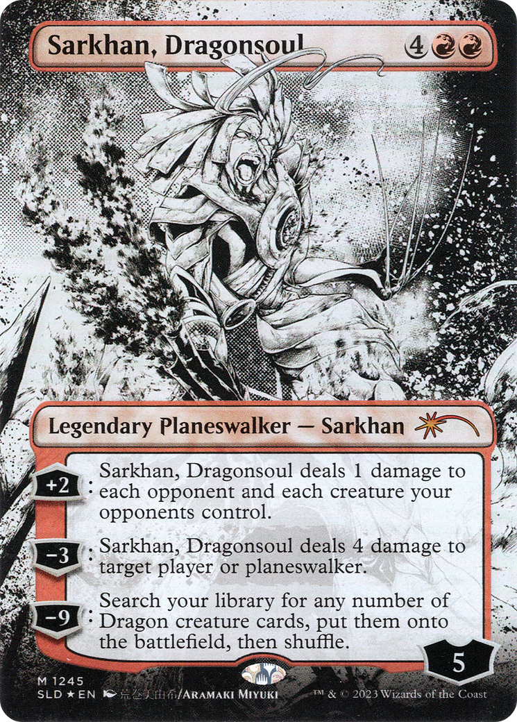 Sarkhan, Dragonsoul (Borderless) [Secret Lair Drop Series] | GrognardGamesBatavia