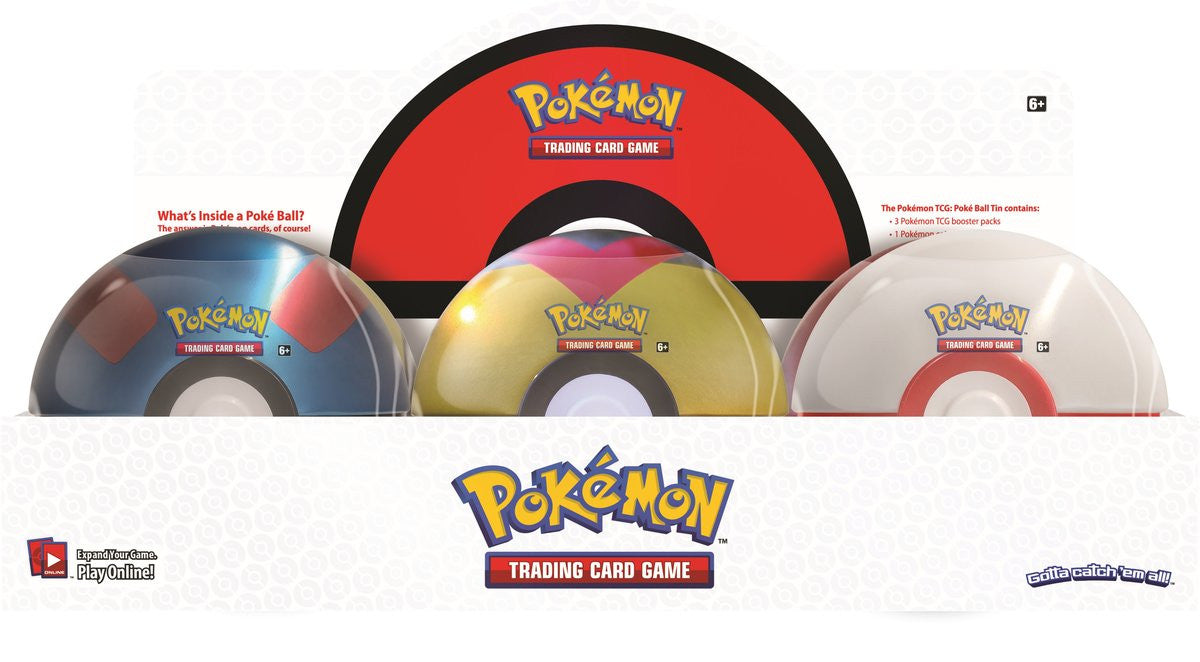 Poke Ball Tin Display (Spring 2021) | GrognardGamesBatavia