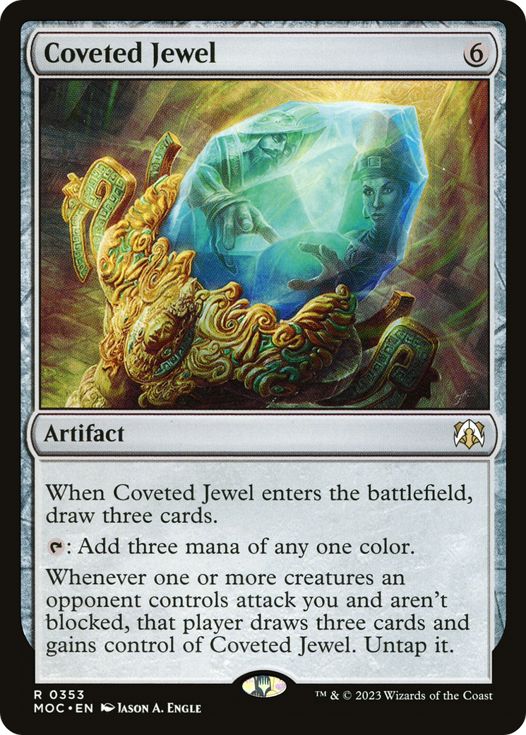 Coveted Jewel (Ripple Foil) [Modern Horizons 3 Commander] | GrognardGamesBatavia