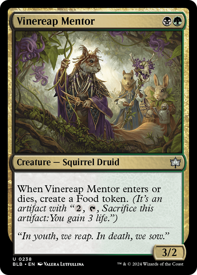 Vinereap Mentor [Bloomburrow] | GrognardGamesBatavia