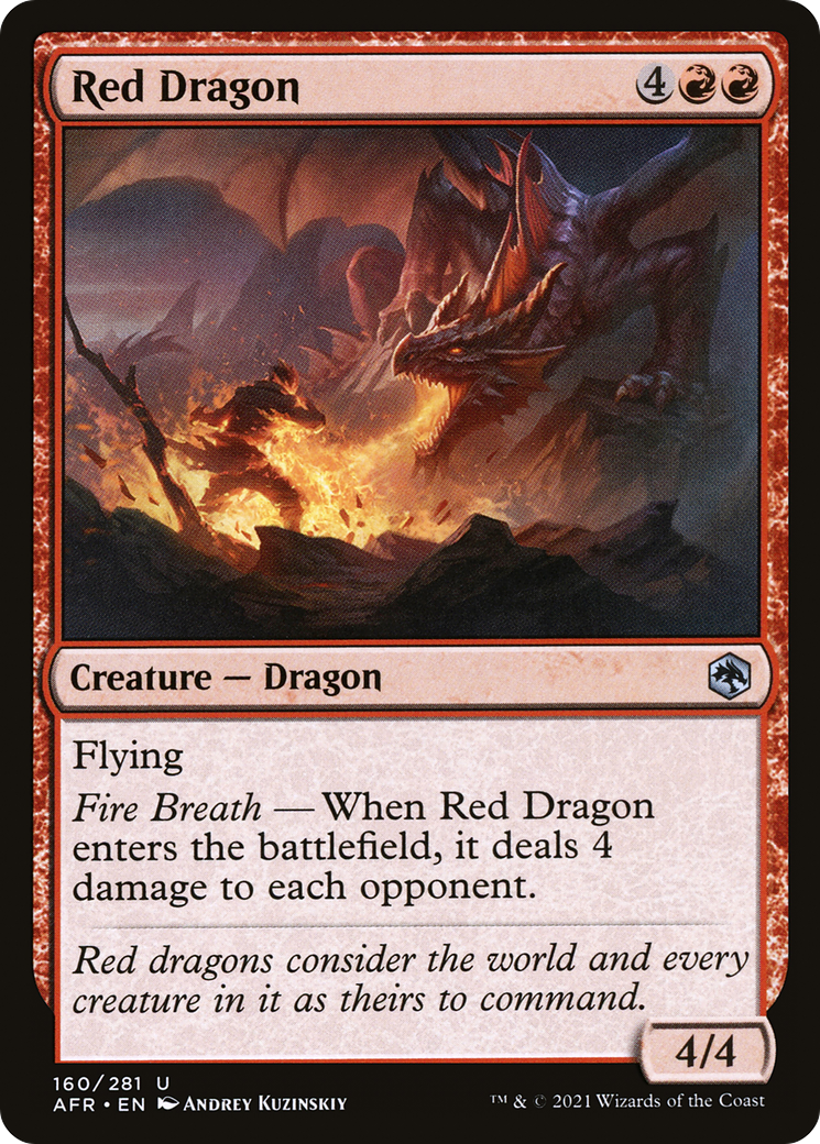 Red Dragon [Dungeons & Dragons: Adventures in the Forgotten Realms] | GrognardGamesBatavia