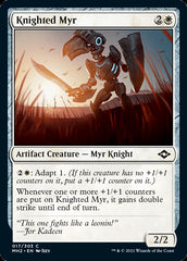 Knighted Myr [Modern Horizons 2] | GrognardGamesBatavia