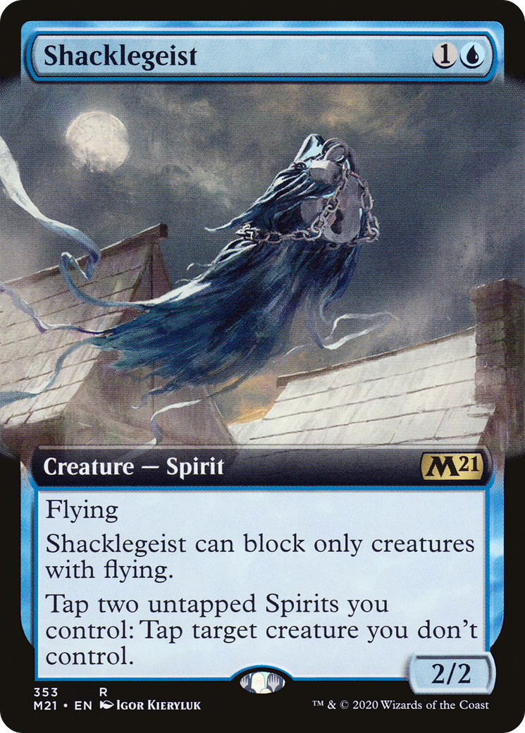 Shacklegeist (Extended Art) [Core Set 2021] | GrognardGamesBatavia