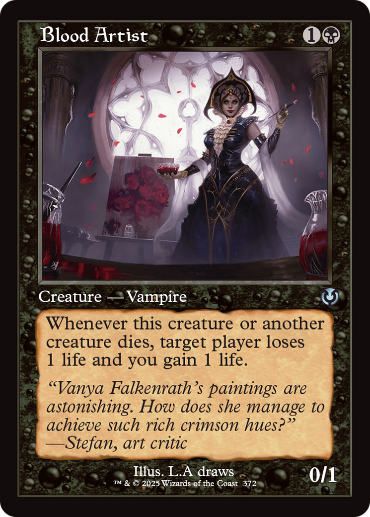 Blood Artist (Retro Frame) [Innistrad Remastered] | GrognardGamesBatavia