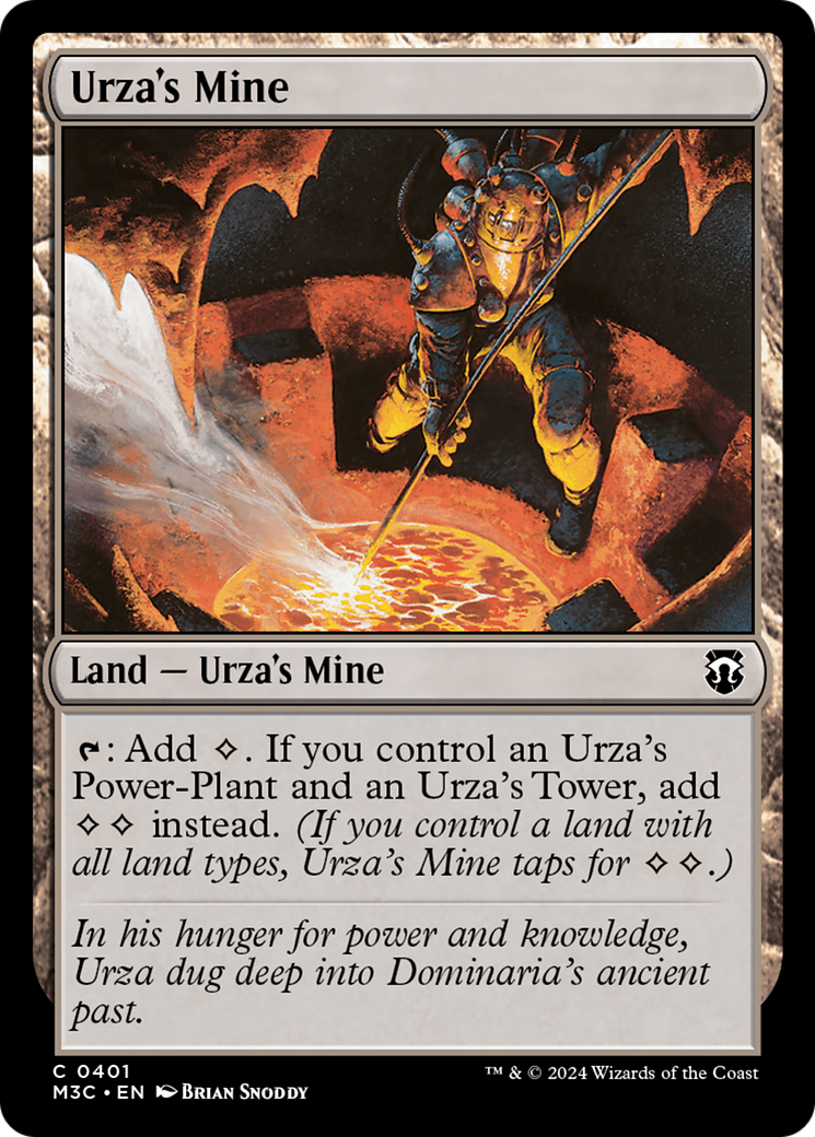 Urza's Mine (Ripple Foil) [Modern Horizons 3 Commander] | GrognardGamesBatavia