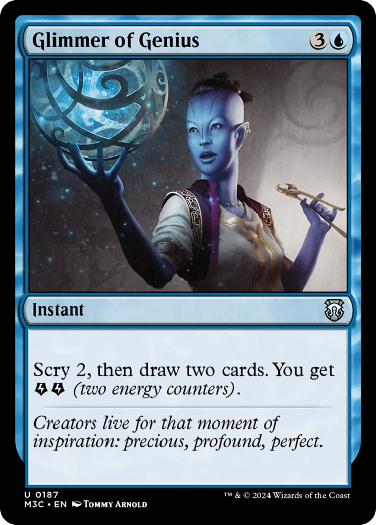 Glimmer of Genius [Modern Horizons 3 Commander] | GrognardGamesBatavia