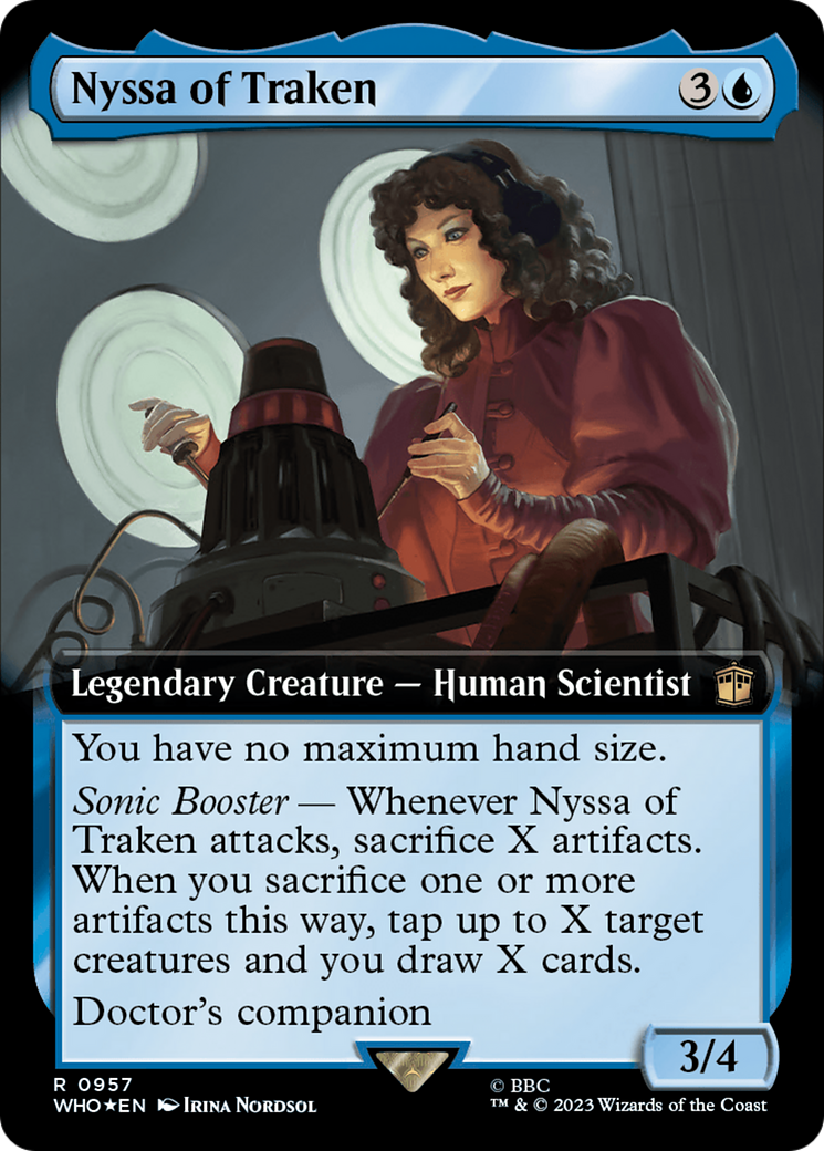 Nyssa of Traken (Extended Art) (Surge Foil) [Doctor Who] | GrognardGamesBatavia