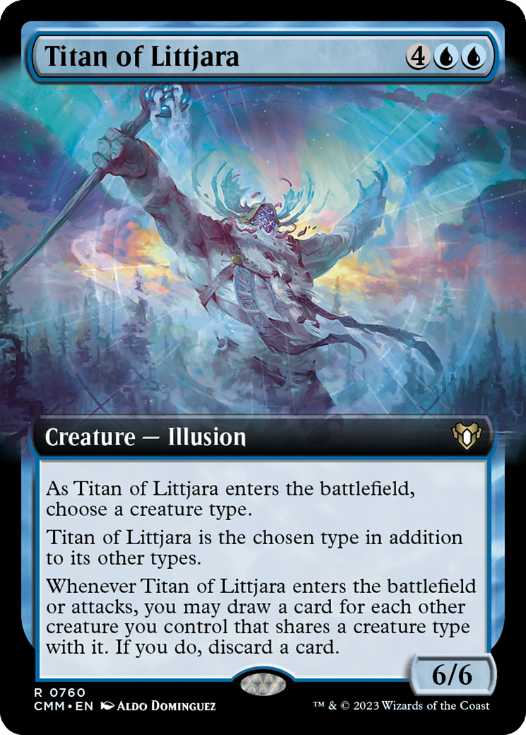 Titan of Littjara (Extended Art) [Commander Masters] | GrognardGamesBatavia