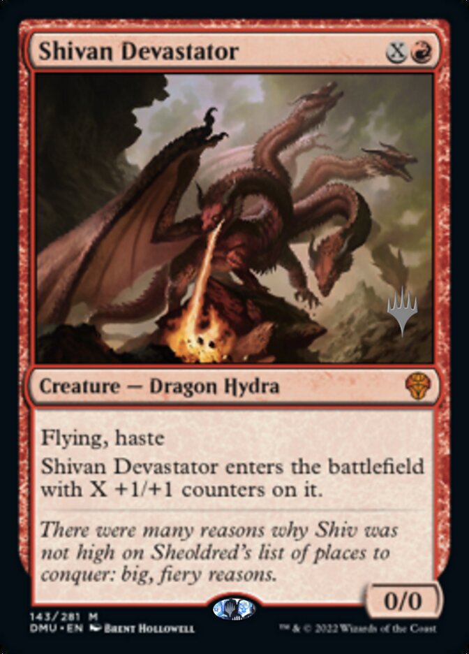 Shivan Devastator (Promo Pack) [Dominaria United Promos] | GrognardGamesBatavia