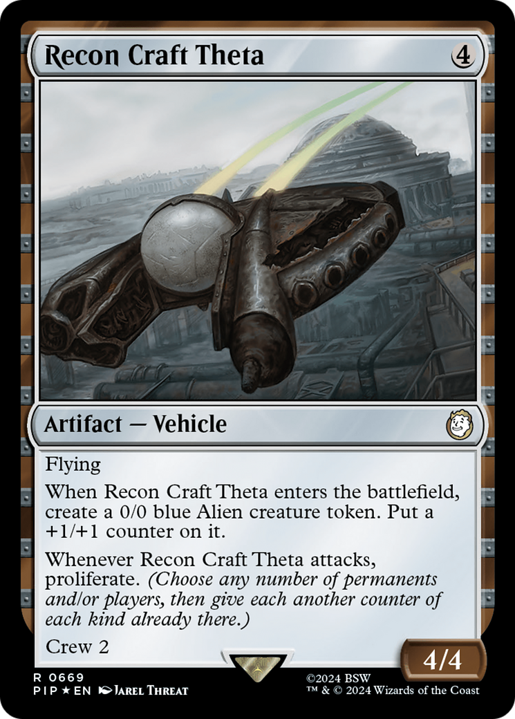 Recon Craft Theta (Surge Foil) [Fallout] | GrognardGamesBatavia