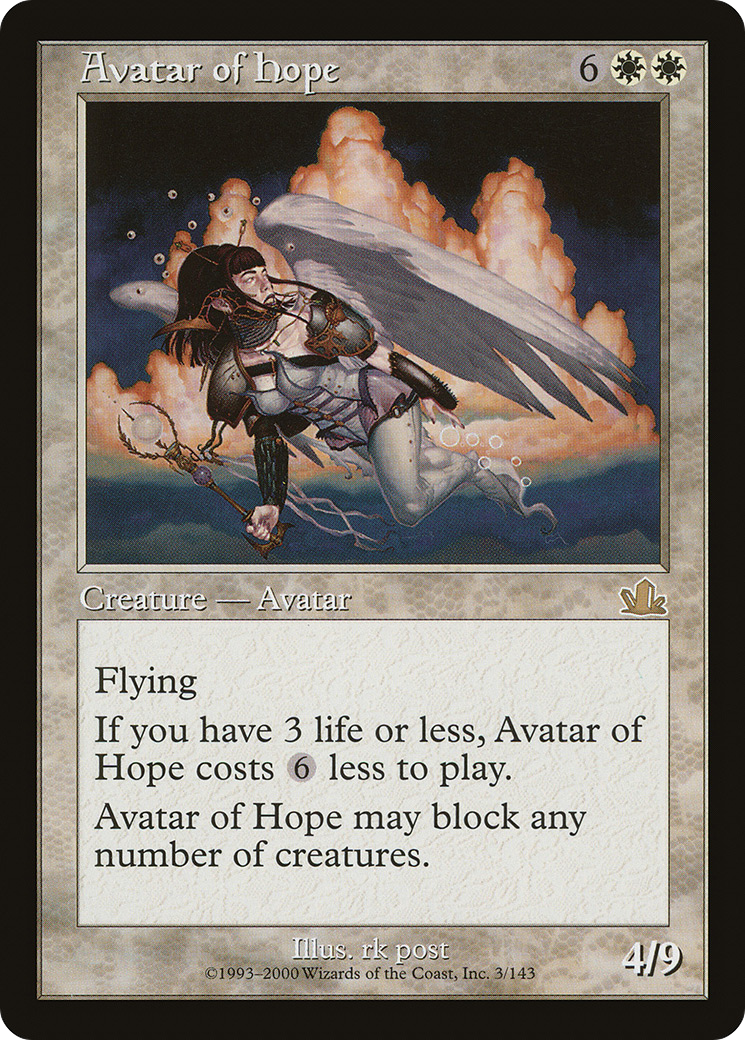 Avatar of Hope [Prophecy] | GrognardGamesBatavia