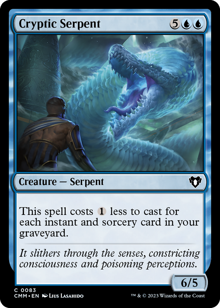 Cryptic Serpent [Commander Masters] | GrognardGamesBatavia