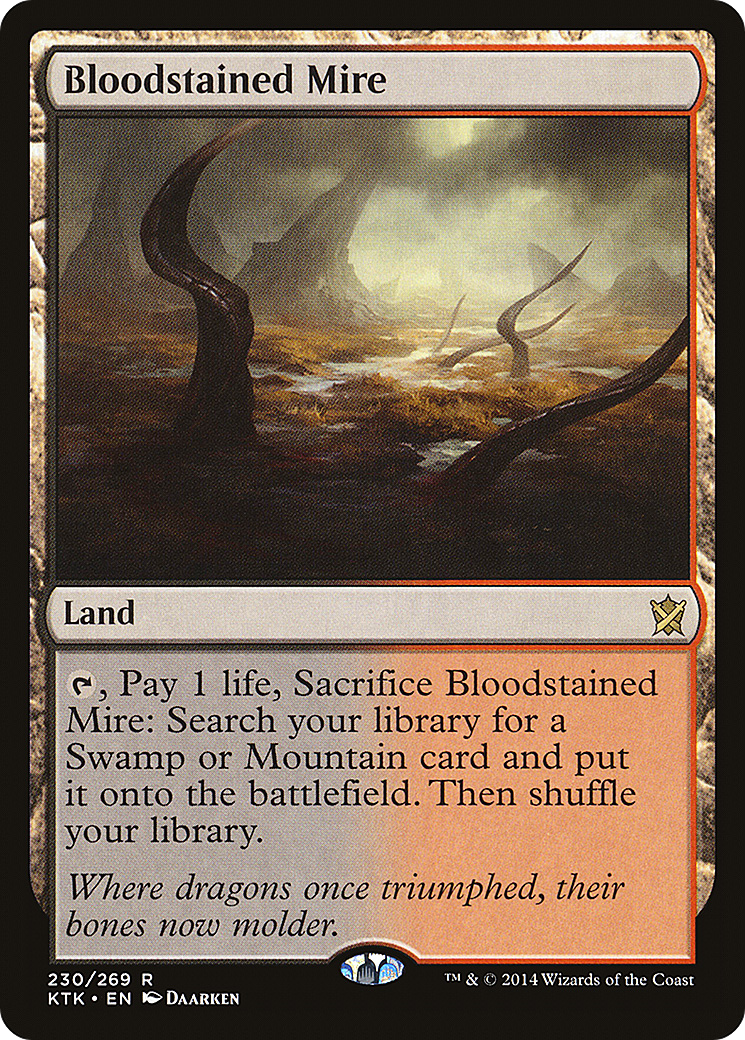 Bloodstained Mire [Khans of Tarkir] | GrognardGamesBatavia
