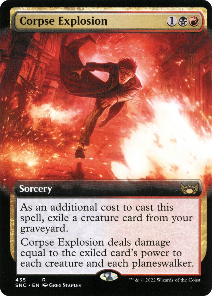 Corpse Explosion (Extended Art) [Streets of New Capenna] | GrognardGamesBatavia