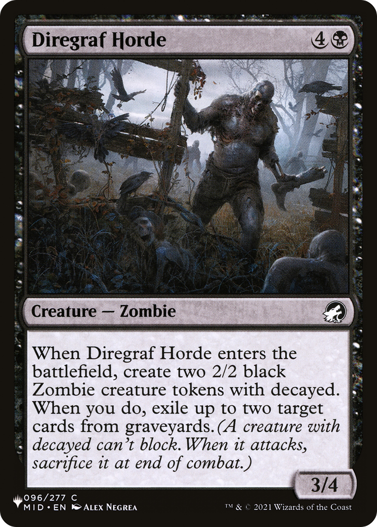 Diregraf Horde [The List Reprints] | GrognardGamesBatavia