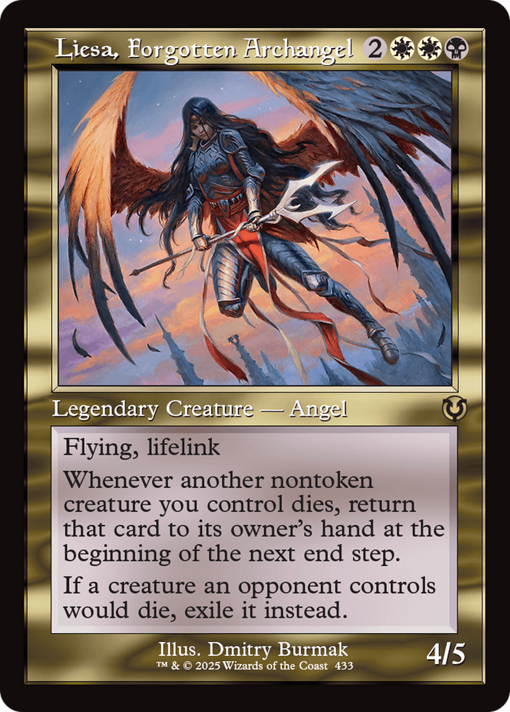 Liesa, Forgotten Archangel (Retro Frame) [Innistrad Remastered] | GrognardGamesBatavia