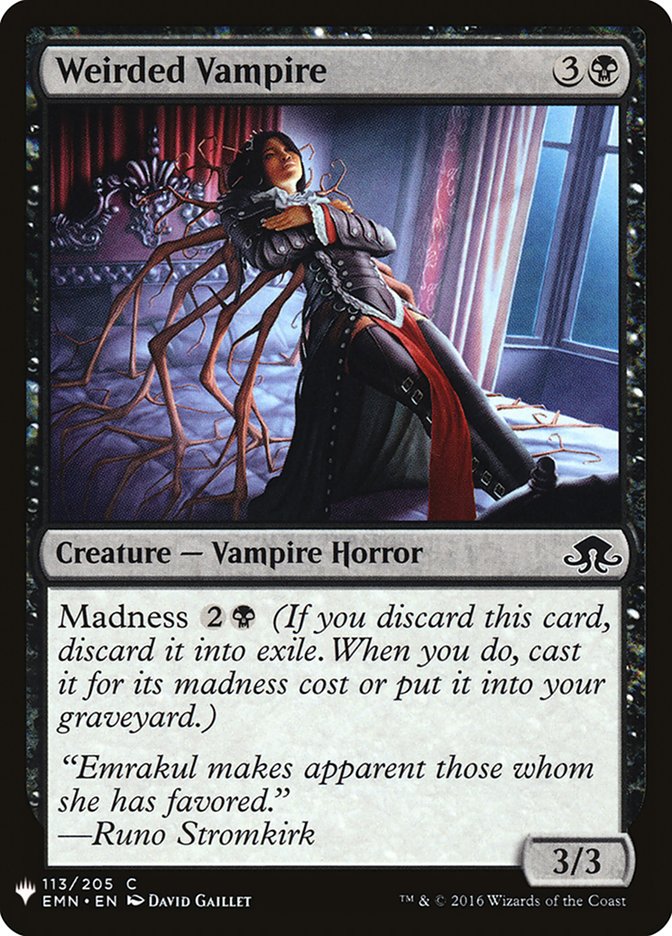 Weirded Vampire [Mystery Booster] | GrognardGamesBatavia