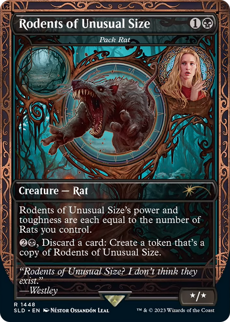 Rodents of Unusual Size - Pack Rat [Secret Lair Drop Series] | GrognardGamesBatavia