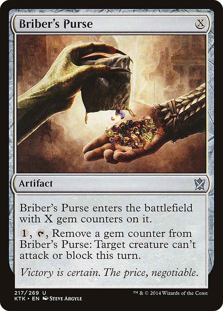 Briber's Purse [Khans of Tarkir] | GrognardGamesBatavia
