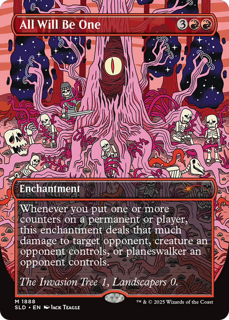 All Will Be One (Rainbow Foil) [Secret Lair Drop Series] | GrognardGamesBatavia
