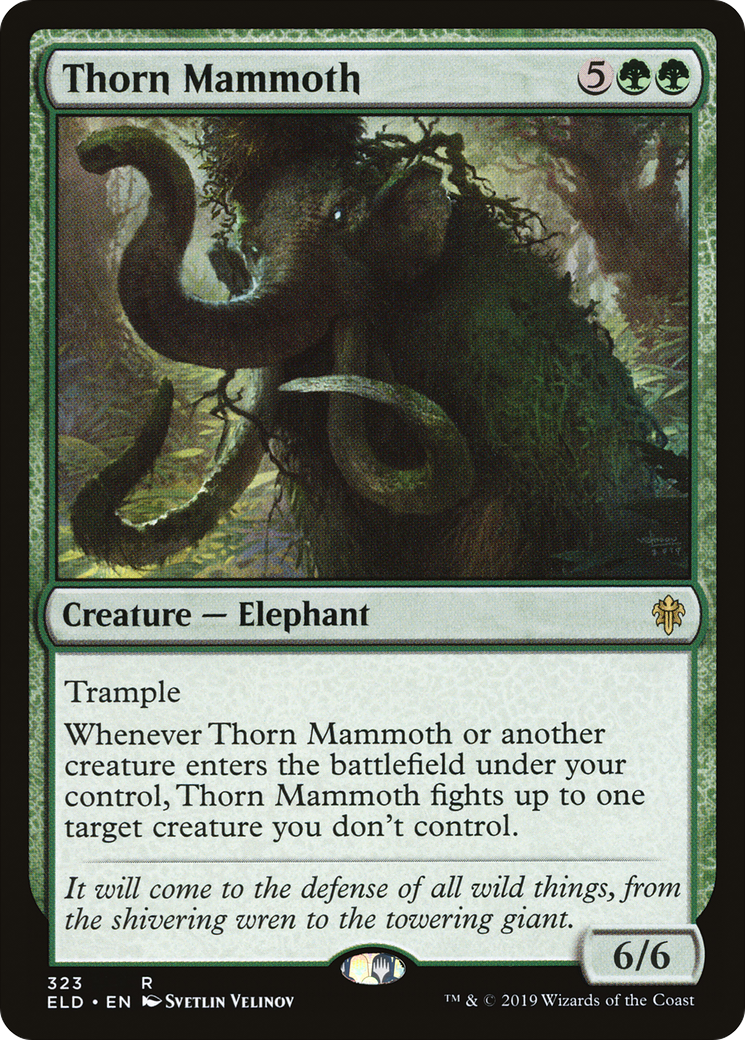 Thorn Mammoth [Throne of Eldraine] | GrognardGamesBatavia
