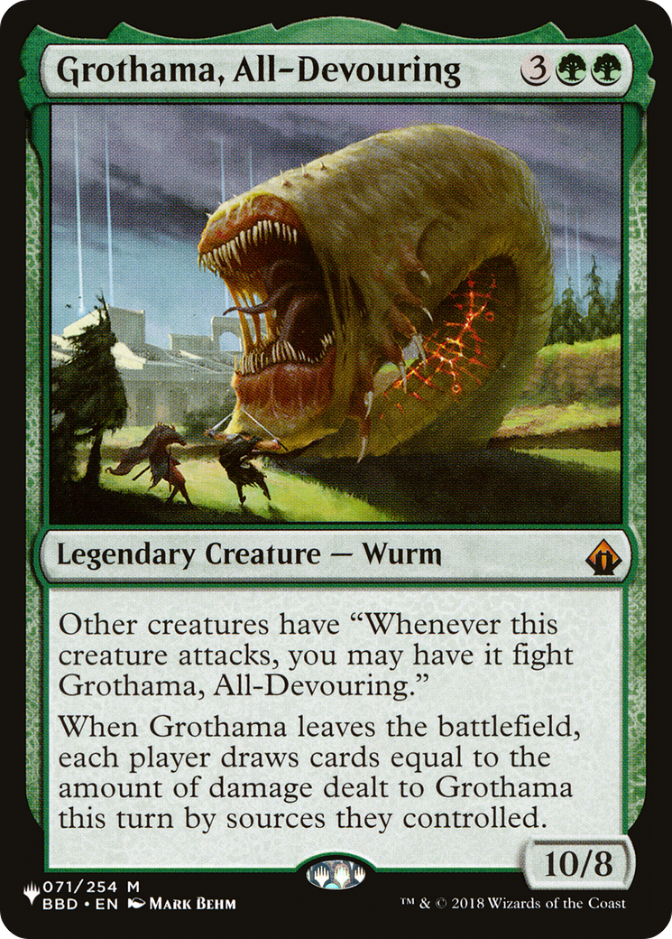 Grothama, All-Devouring [The List Reprints] | GrognardGamesBatavia