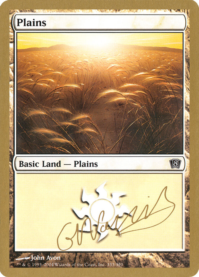 Plains (gn333) (Gabriel Nassif) [World Championship Decks 2004] | GrognardGamesBatavia