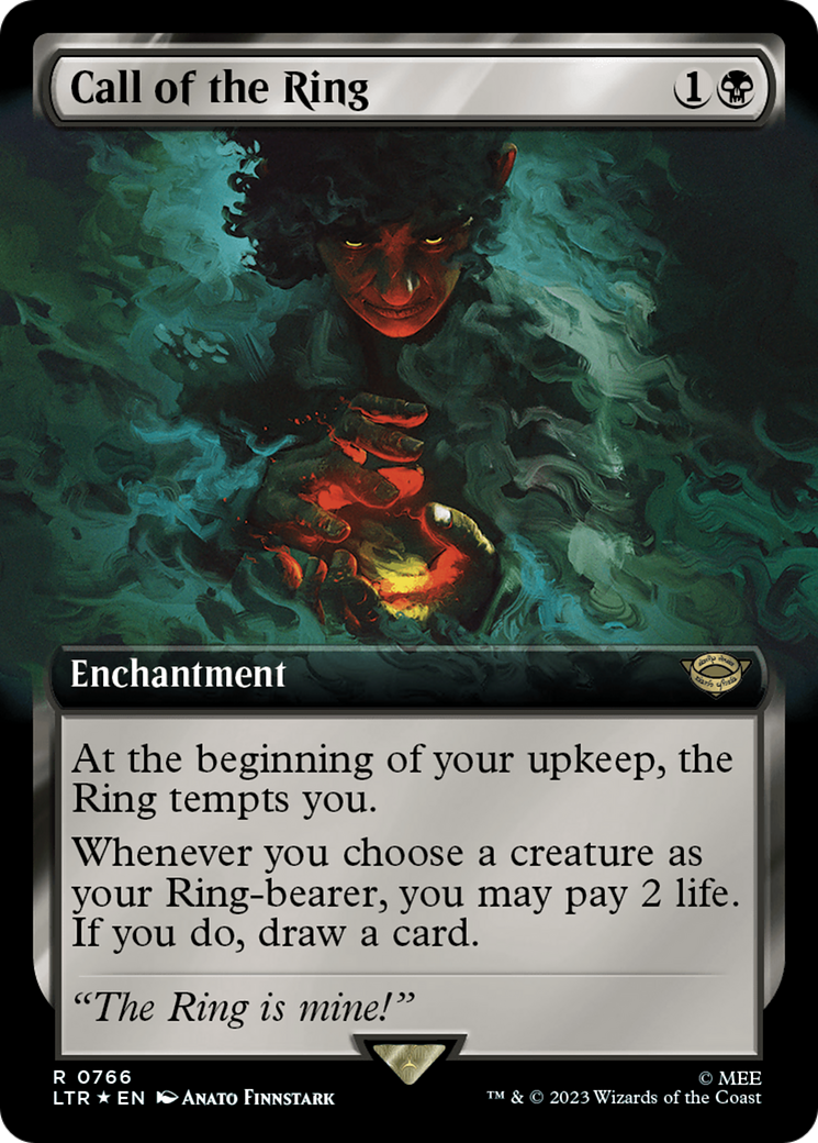 Call of the Ring (Extended Art) (Surge Foil) [The Lord of the Rings: Tales of Middle-Earth] | GrognardGamesBatavia