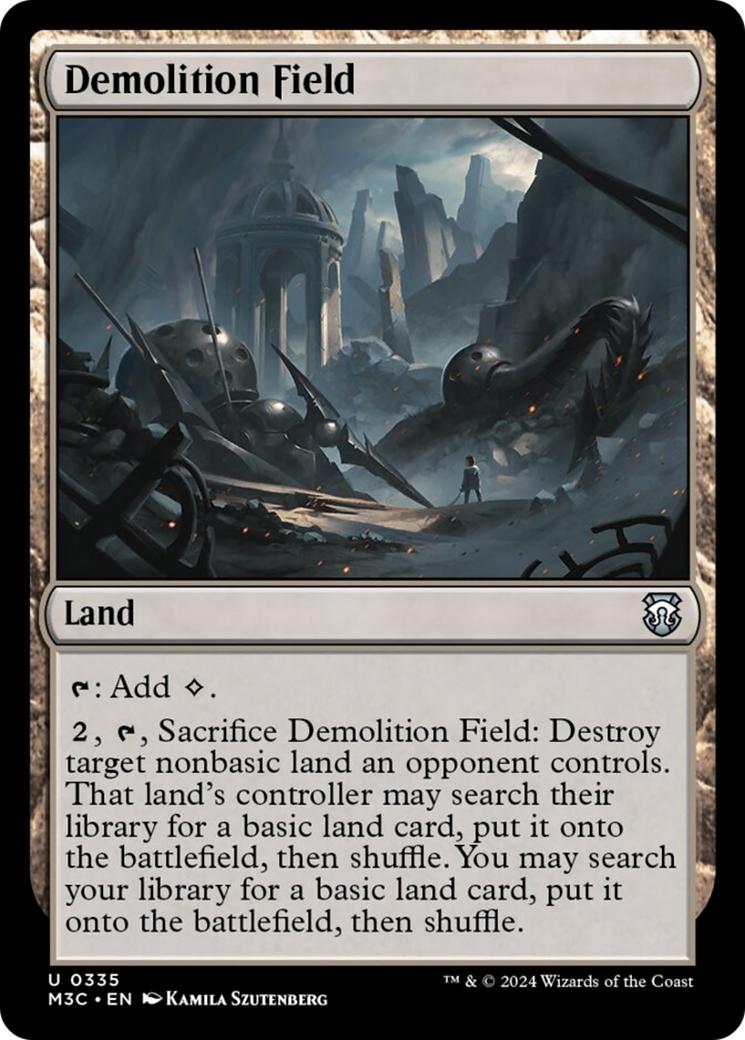 Demolition Field [Modern Horizons 3 Commander] | GrognardGamesBatavia