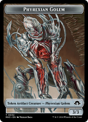 Servo // Phyrexian Golem Double-Sided Token [Modern Horizons 3 Tokens] | GrognardGamesBatavia