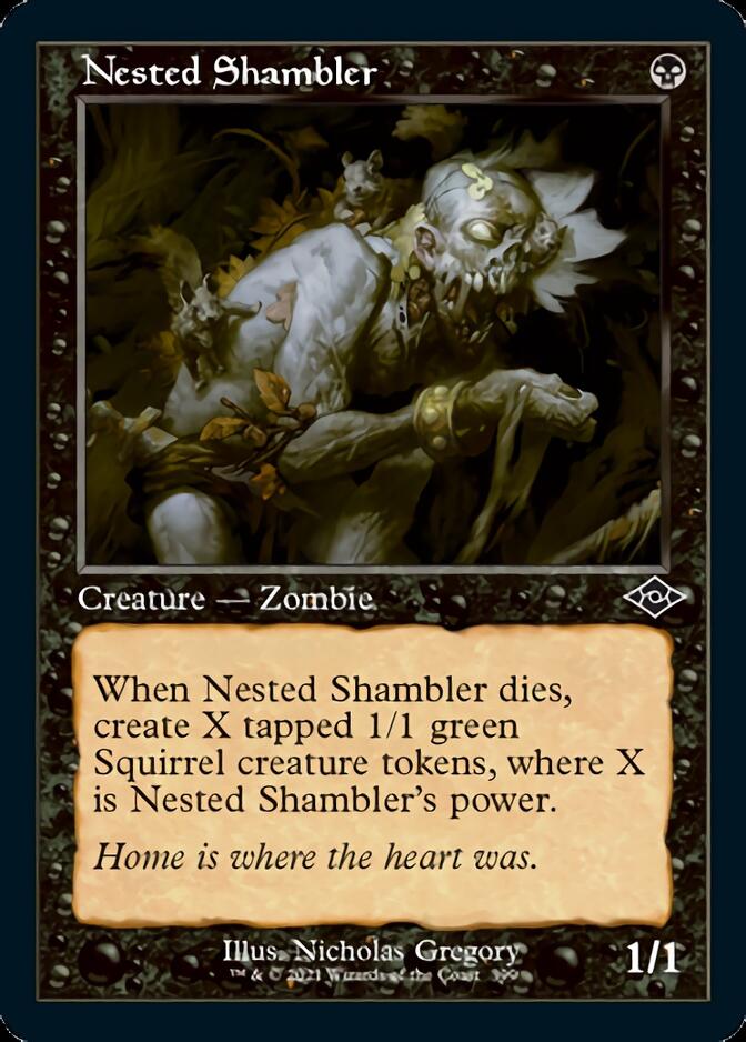 Nested Shambler (Retro) [Modern Horizons 2] | GrognardGamesBatavia