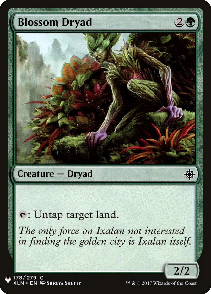 Blossom Dryad [Mystery Booster] | GrognardGamesBatavia